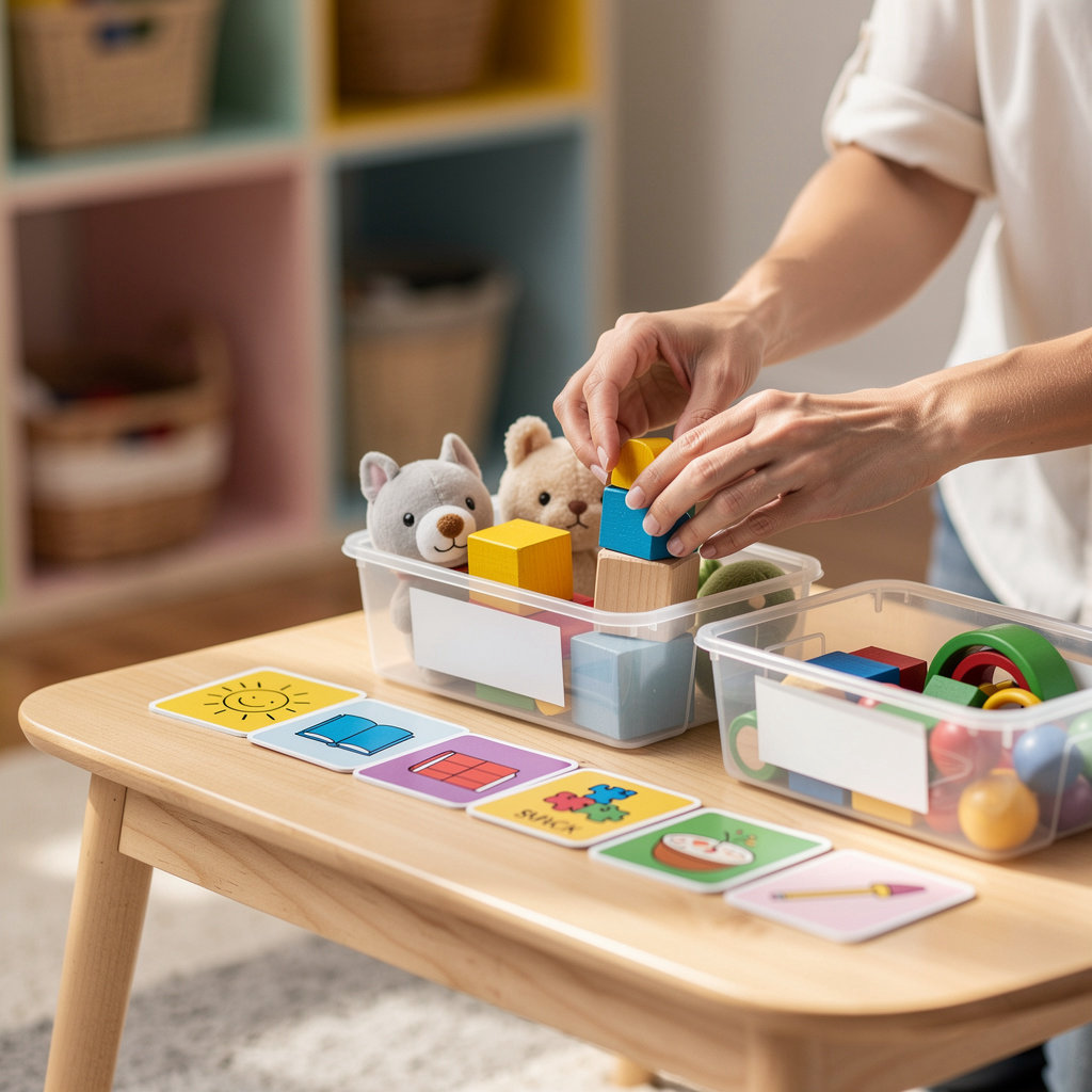 Moran Nereida Family Child Care children engaged in educational play activities in our Otay Mesa West home daycare